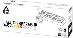 Cooler water cooling Arctic Liquid Freezer III 360 A-RGB White