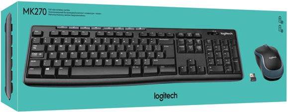 Logitech Wireless Combo MK270 US-Layout