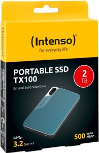 2TB Intenso TX100 Portable USB 3.2 Anthrazit