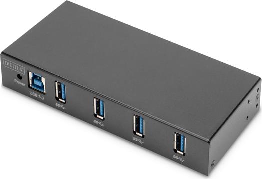 USB Hub Digitus 4-Port USB 3.0 Hub, Industrial