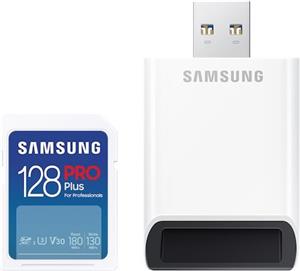 SAMSUNG PRO Plus Reader SDXC Card 128GB