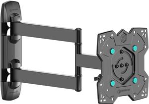 ONKRON Full Motion TV Wall Mount for 17– 43 Inch LCD LED Flat Screens up to 35 kgs, Black
