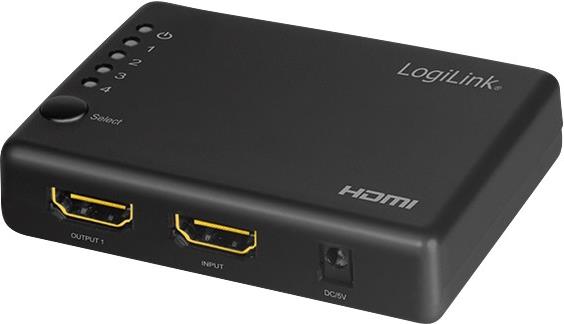 HDMI Splitter 4 Port, 4K@30Hz, USB napajanje