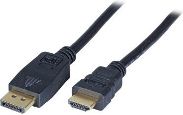 DisplayPort -> HDMI kabel M/M 3,0m, 1080p, crni