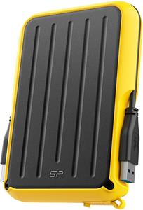 Silicon Power 6.3cm 2.5" 5TB USB3.2 A66 Shockproof Yellow