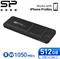 Silicon Power 512GB Portable-Stick-SSD USB 3.2 PX10 Black