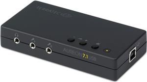 Aureon 7.1 USB Sound card, Black