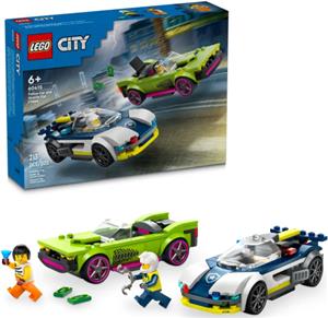 LEGO City Verfolgungsjagd mit Polizeiauto u.Muscle Car 60415