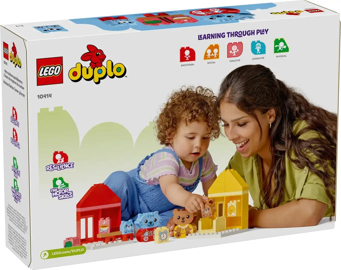 LEGO DUPLO Alltagsroutinen: Essen Schlafenszeit 10414