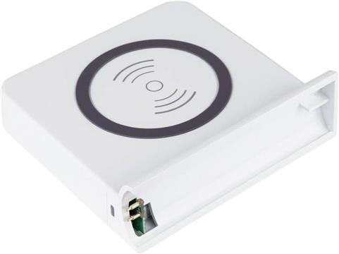 GoodConnections Qi Wireless Charging Pad 15W für Schnellladestation PCA-D006W (linke Seite)