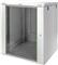 16U wall mounting cabinet 816.20x600x600 mm, color grey (RAL 7035) incl. rear side profile rails