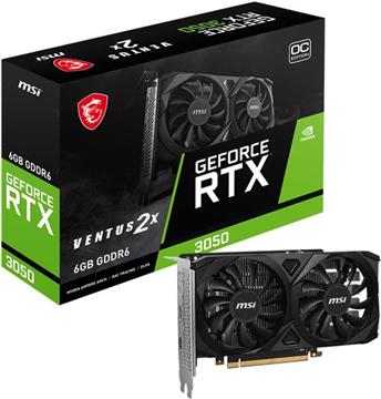 Grafička kartica MSI GeForce RTX 3050 VENTUS 2X 6G OC