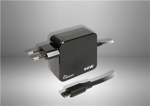 Inter-Tech Power Adapter, Type-C, 90W (5V, 9V, 12V, 15V, 20V)