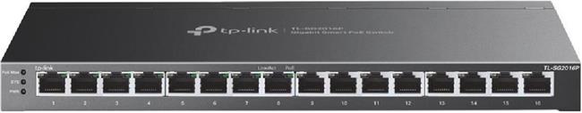 Tp-Link JetStream 16-Port Gigabit Smart Switch with 8-Port PoE