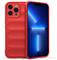 MM TPU XIAOMI REDMI NOTE 13- 5G HARD PROTECTION WAVES red