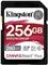 Kingston 256GB SDXC Canvas React Plus UHS-II 280R/150W U3 V60 for Full HD/4K