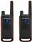 Motorola Talkabout T82 Extreme Twin Pack two-way radio 16 channels Black, Orange