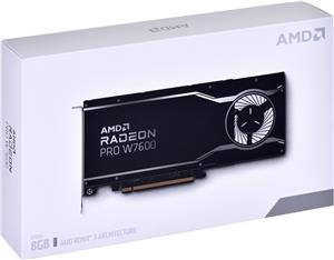 AMD Radeon Pro W7600 8GB GDDR6, 4x DisplayPort 2.1, 130W, PCI Gen4 x8
