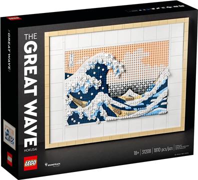 LEGO ART 31208 Hokusai. The great wave in Kanagawa