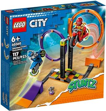 LEGO CITY 60360 SPINNING STUNT CHALLENGE