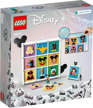 LEGO DISNEY 43221 100 YEARS OF DISNEY ANIMATION ICONS