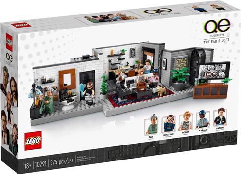 LEGO ICONS 10291 QUEER EYE – THE FAB 5 LOFT