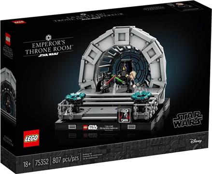 LEGO STAR WARS 75352 DIORAMA: EMPEROR'S THRONE ROOM