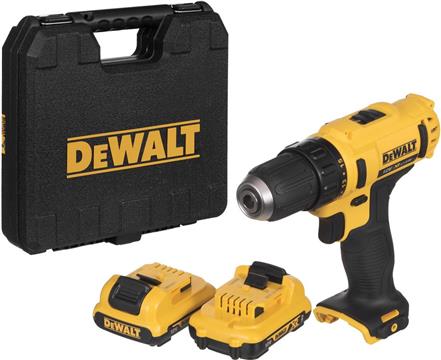 Cordless drill/driver Li-Ion 10,8V 2,0Ah DeWALT DCD710D2