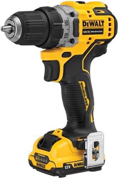 DEWALT DCD701D2-QW Cordless Drill 2x 12V 2Ah XR TSTAK Black, Yellow