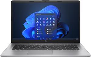 HP 470 G9 i5-1235U Notebook 43.9 cm (17.3") Full HD Intel® Core™ i5 16 GB DDR4-SDRAM 512 GB SSD NVIDIA GeForce MX550 Wi-Fi 6 (802.11ax) Windows 11 Pro Silver