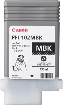 Tinta Canon PFI-102, Matt Black