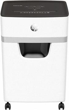 HP ONESHRED 10MC shredder, micro cut, P-5, 10 card, 20l, light grey