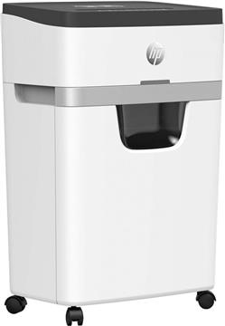 HP ONESHRED 12MC shredder, micro cut, P-5, 12 cards, 25l, light grey