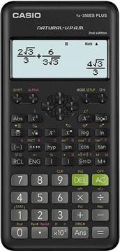 CASIO CALCULATOR SCIENTIFIC FX-350ESPLUS-2 BLACK, 12 DIGIT DISPLAY