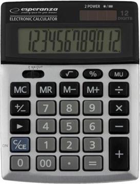 xlyne ECL102 calculator Desktop Basic Black, Silver