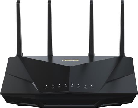 ASUS RT-AX5400 wireless router Gigabit Ethernet Dual-band (2.4 GHz / 5 GHz) Black