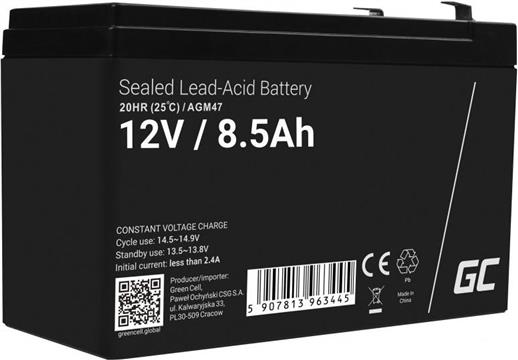 Green Cell AGM47 AGM/gel battery 12V 8.5AH