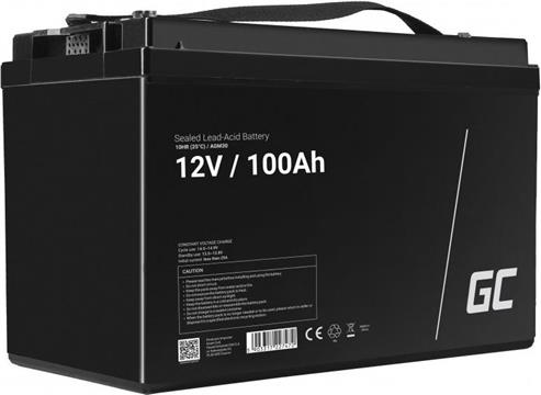 Green Cell AGM30 vehicle battery Sealed Lead Acid (VRLA) 100 Ah 12 V Marine / Leisure