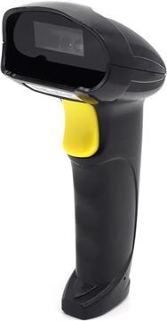 Qoltec 50853 Laser barcode scanner 1D | 2D | Black