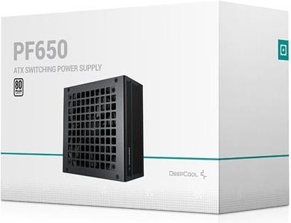 DeepCool PF650 power supply unit 650 W 20+4 pin ATX ATX Black