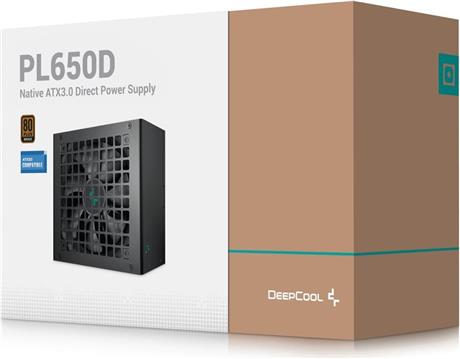 DeepCool PL650D power supply unit 650 W 20+4 pin ATX ATX Black