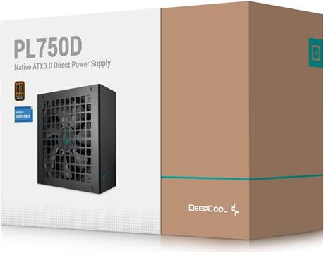 DeepCool PL750D power supply unit 750 W 20+4 pin ATX ATX Black