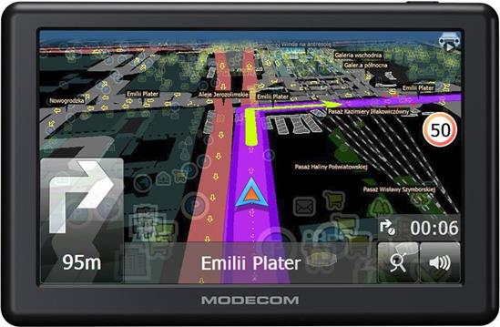 MODECOM FreeWAY CX 5.0 CAR NAVIGATION + MapFactor maps of Europe