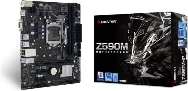 Biostar Z590MHP Intel Z590 LGA 1200 (Socket H5) micro ATX