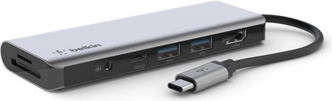 Belkin AVC009btSGY USB 3.2 Gen 1 (3.1 Gen 1) Type-C Silver