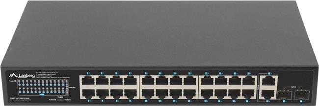 Lanberg RSGE-24P-2GE-2S-360 network switch Unmanaged