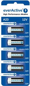 Alkaline batteries everActive A23 12V - blister 5 pcs