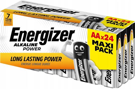 ENERGIZER BATTERIES AP AA LR6 24 PIECES NEW