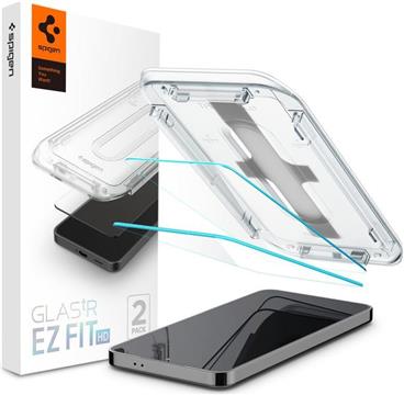 Spigen Glass tR EZ Fit HD Transparency 2 Pack, zaštitno staklo za ekran telefona 2 kom - Samsung Galaxy S24 (AGL07440)