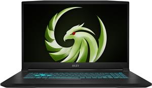 MSI Bravo 17 D7VFK-091XPL Laptop 43.9 cm (17.3") Full HD AMD Ryzen™ 7 7735HS 16 GB DDR5-SDRAM 1 TB SSD NVIDIA GeForce RTX 4060 Wi-Fi 6E (802.11ax) NoOS Black